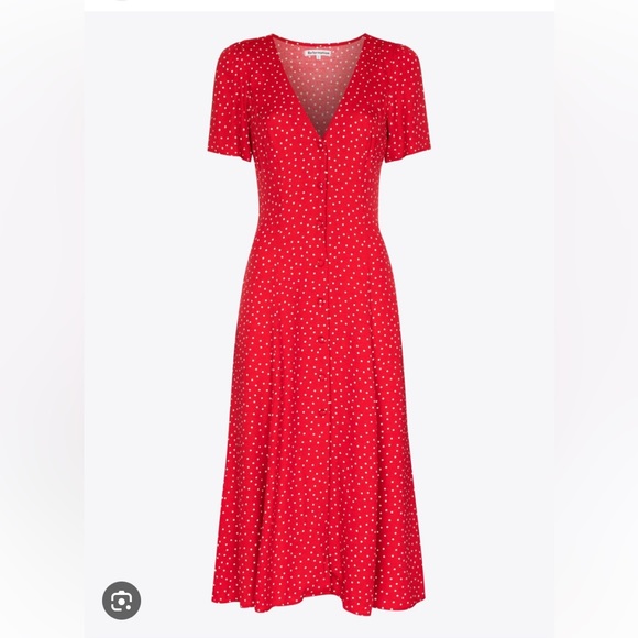 Reformation Locklin Dress in Ditty - Picture 6 of 6